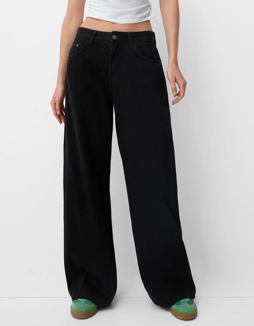 Damen Weite High-Waist Jeanshose im trendigen Schnitt Heidi-Mode - Image 5