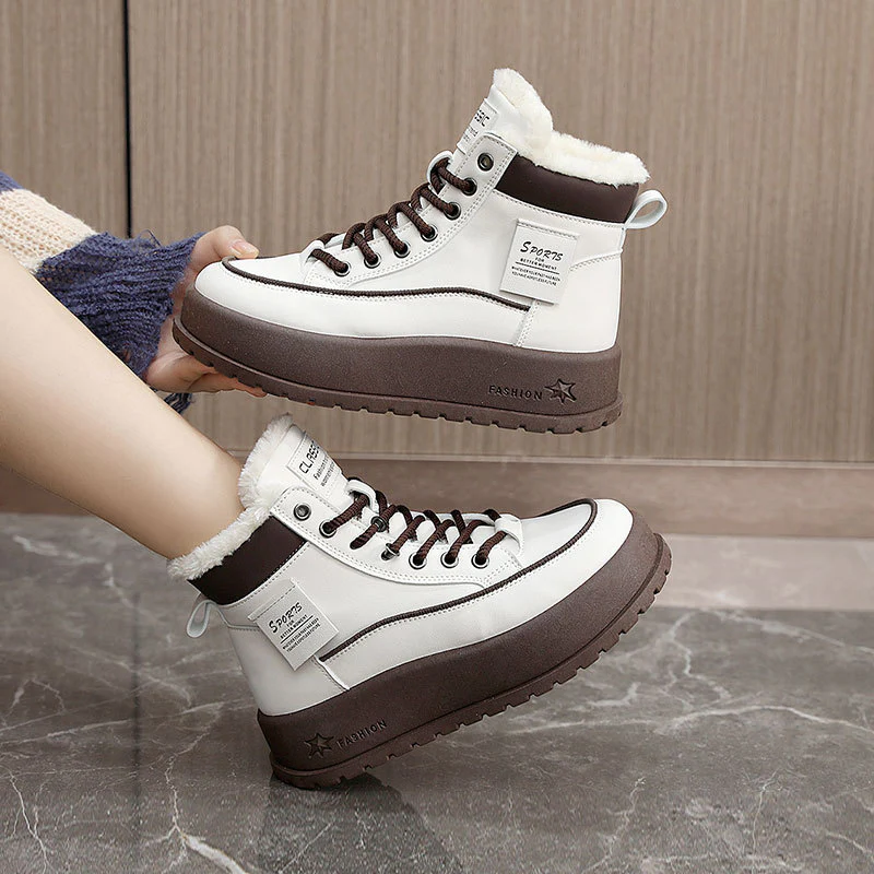 Damen Winter Boots mit dickem Fleece-Futter und rutschfester Sohle Heidi Mode - Image 3