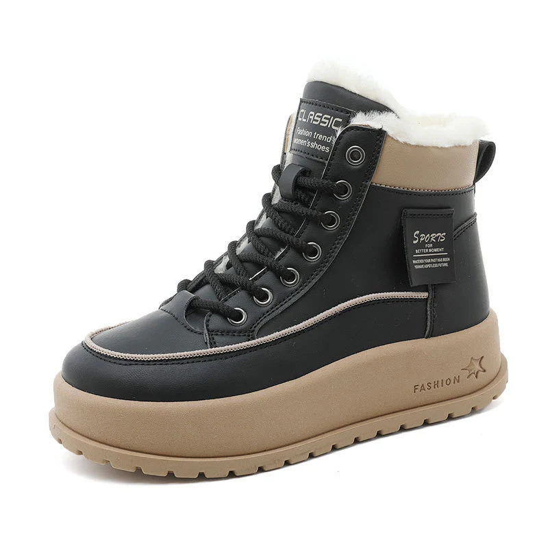 Damen Winter Boots mit dickem Fleece-Futter und rutschfester Sohle Heidi Mode - Image 5