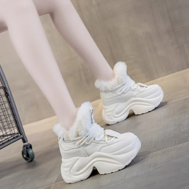 Damen Winter-Sneaker mit kuscheligem Innenfutter und rutschfester Sohle Heidi Mode - Image 3