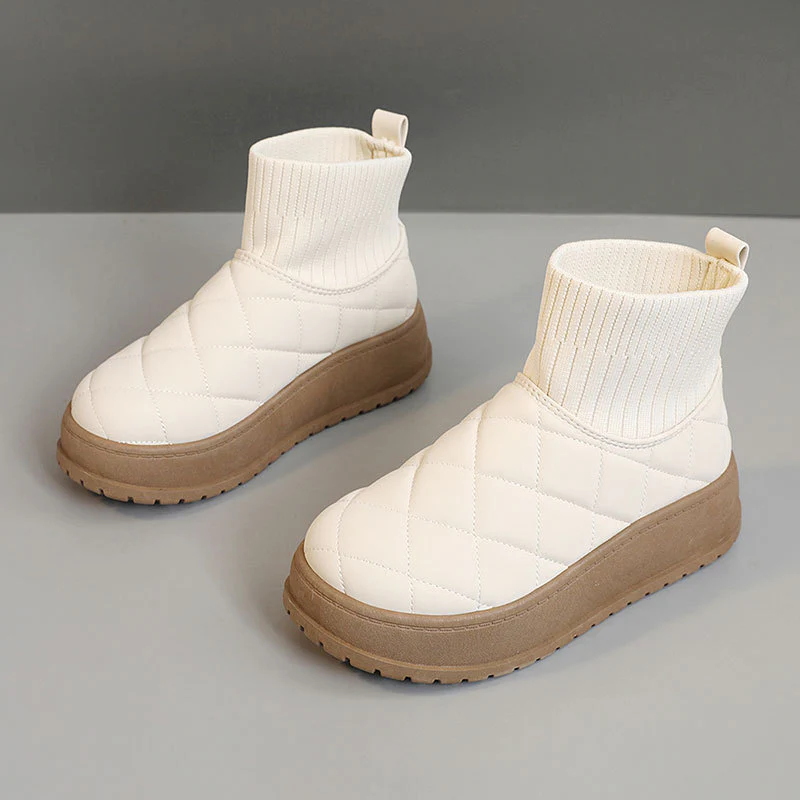 Damen Winter Sneakers mit isolierendem Fleece-Futter und rutschfester Sohle Heidi Mode - Image 7