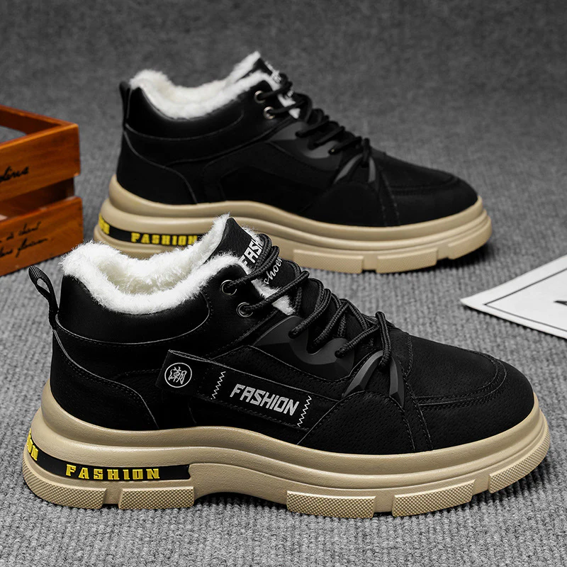Damen Winter Sneakers mit kuscheligem Innenfutter und robustem Sohlenprofil Heidi Mode - Image 4