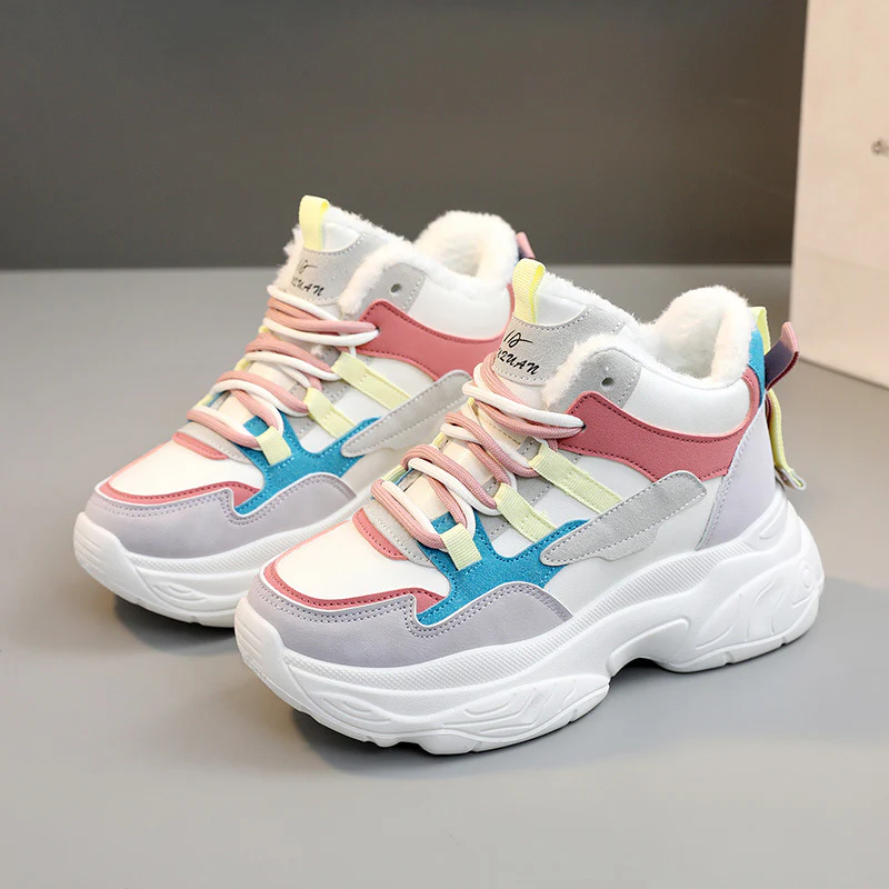Damen Winter Sneakers mit kuscheligem Innenfutter und sportivem Design Heidi Mode - Image 2