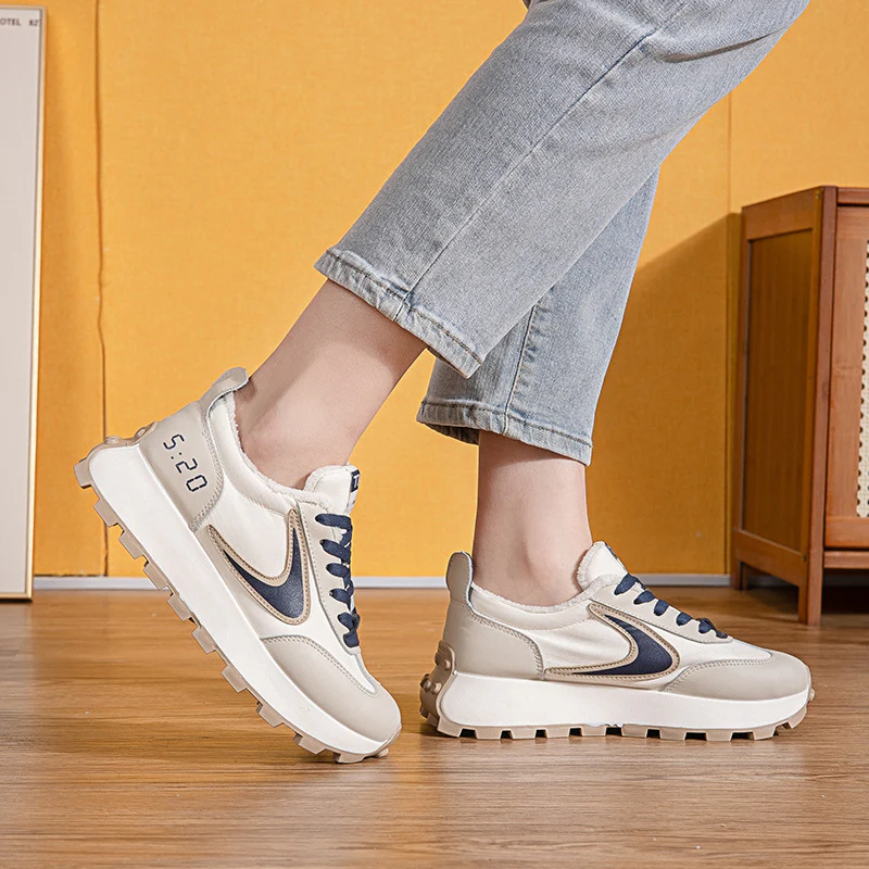 Damen Winter Sneakers mit warmem Fleece-Innenfutter und rutschfester Profilsohle Heidi Mode - Image 4
