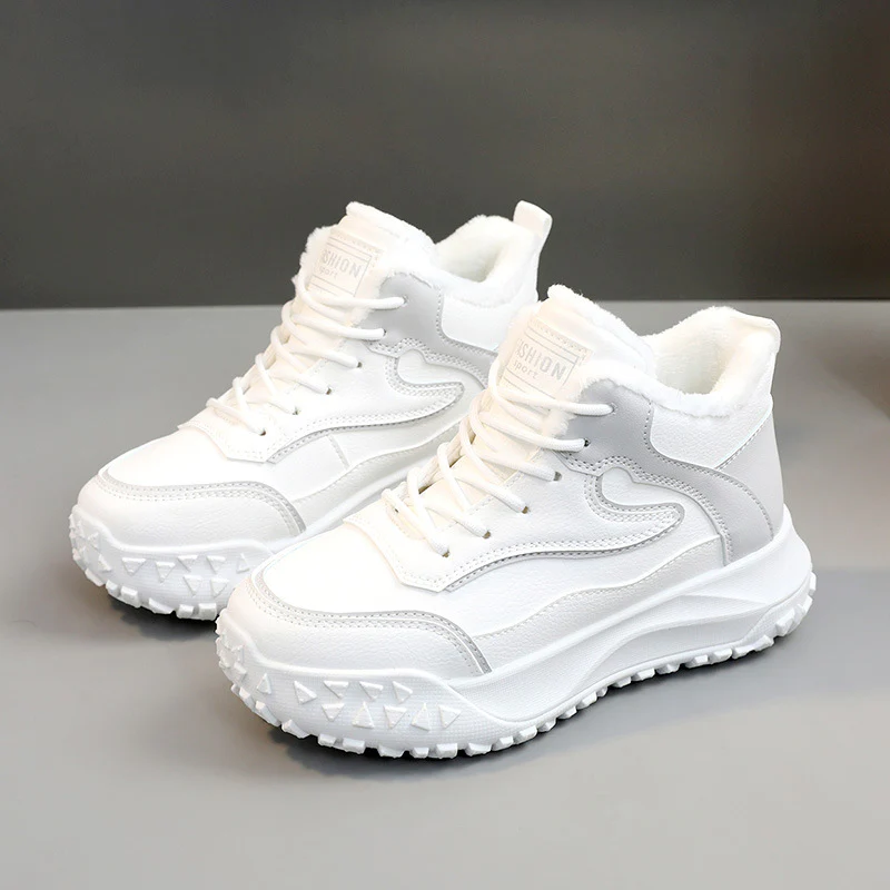 Damen Winter Sneakers mit warmem Innenfutter und rutschfester Profilsohle Heidi Mode - Image 2
