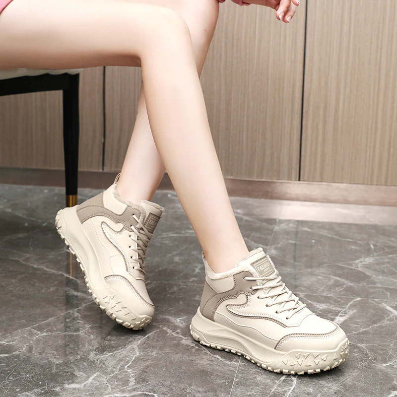 Damen Winter Sneakers mit warmem Innenfutter und rutschfester Profilsohle Heidi Mode - Image 4