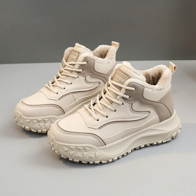 Damen Winter Sneakers mit warmem Innenfutter und rutschfester Profilsohle Heidi Mode - Image 7