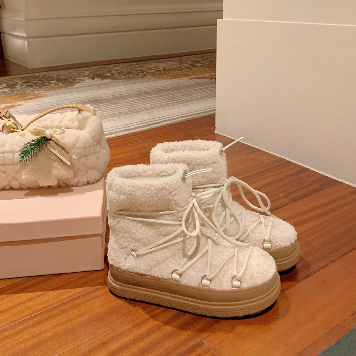 Damen Winterboots mit kuscheligem Innenfutter und rutschfester Sohle Heidi Mode