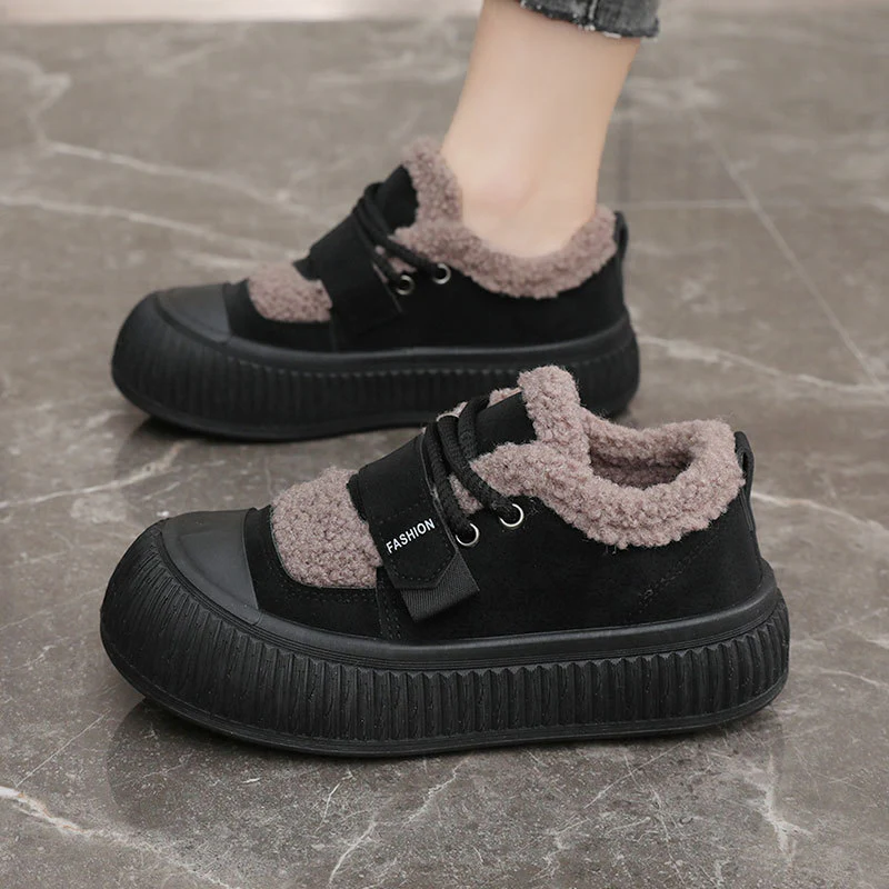 Damen Winterfreizeitschuhe mit kuscheligem Fleece-Innenfutter und rutschfester Sohle Heidi Mode - Image 4