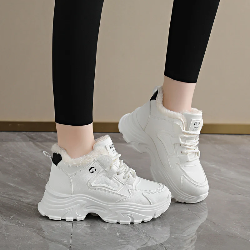 Damen Winterliche Chunky Sneakers mit kuscheligem Innenfutter Heidi Mode - Image 4