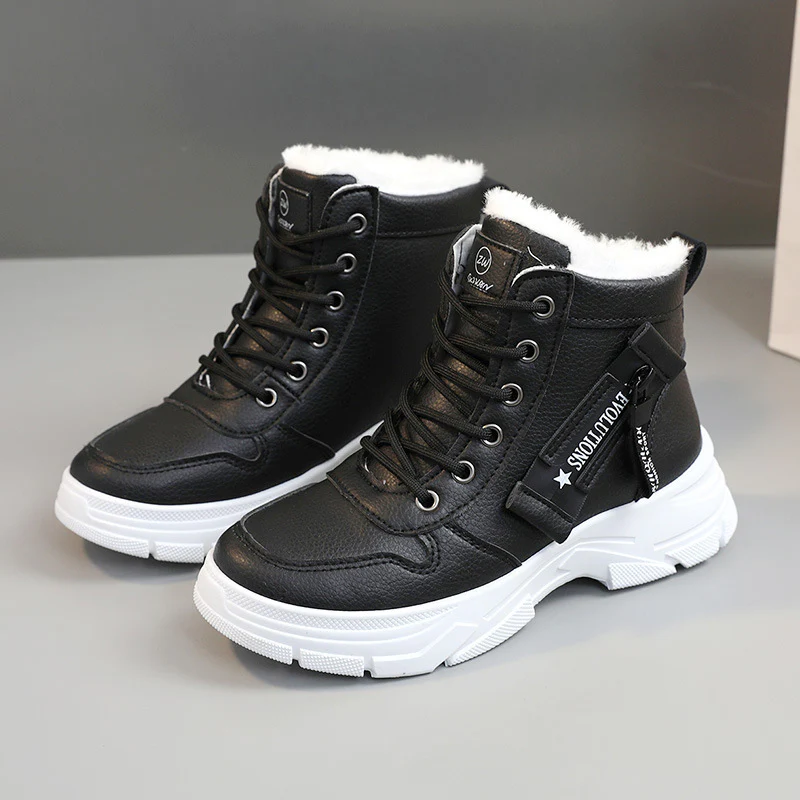 Damen Winterliche High-Top Sneakers mit Fleece-Futter und rutschfester Sohle Heidi Mode - Image 6