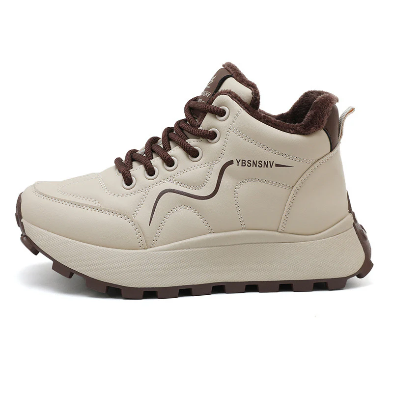 Damen Winterliche High-Top Sneakers mit Wärmeisolierung und rutschfester Sohle Heidi Mode - Image 6