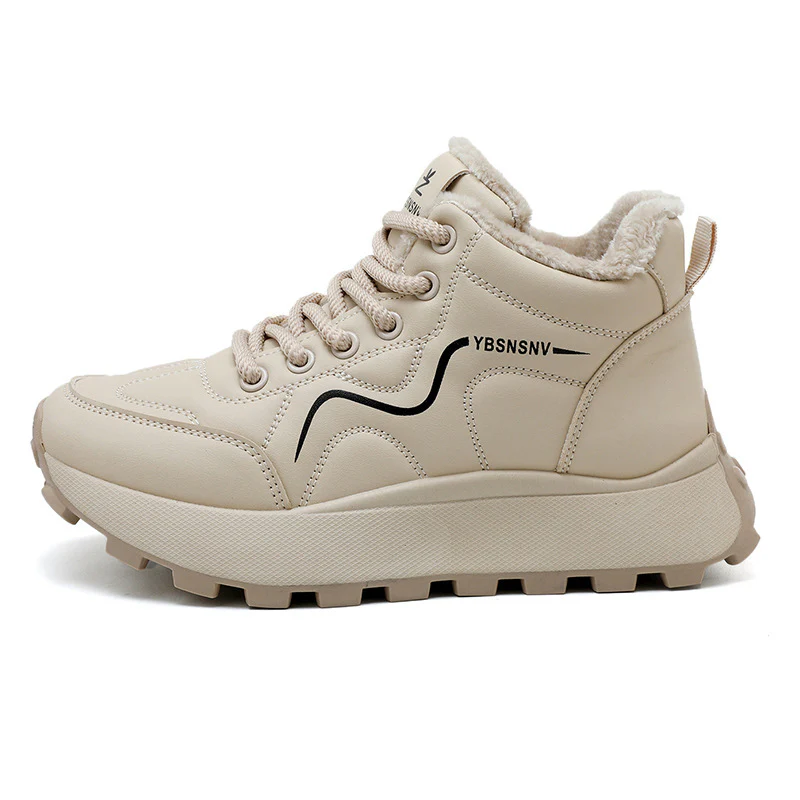 Damen Winterliche High-Top Sneakers mit Wärmeisolierung und rutschfester Sohle Heidi Mode - Image 7