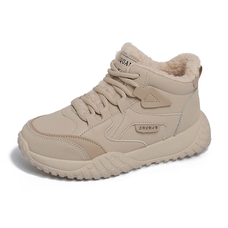 Damen Winterliche High-Top Sneakers mit weichem Innenfutter und rutschfester Sohle Heidi Mode - Image 5