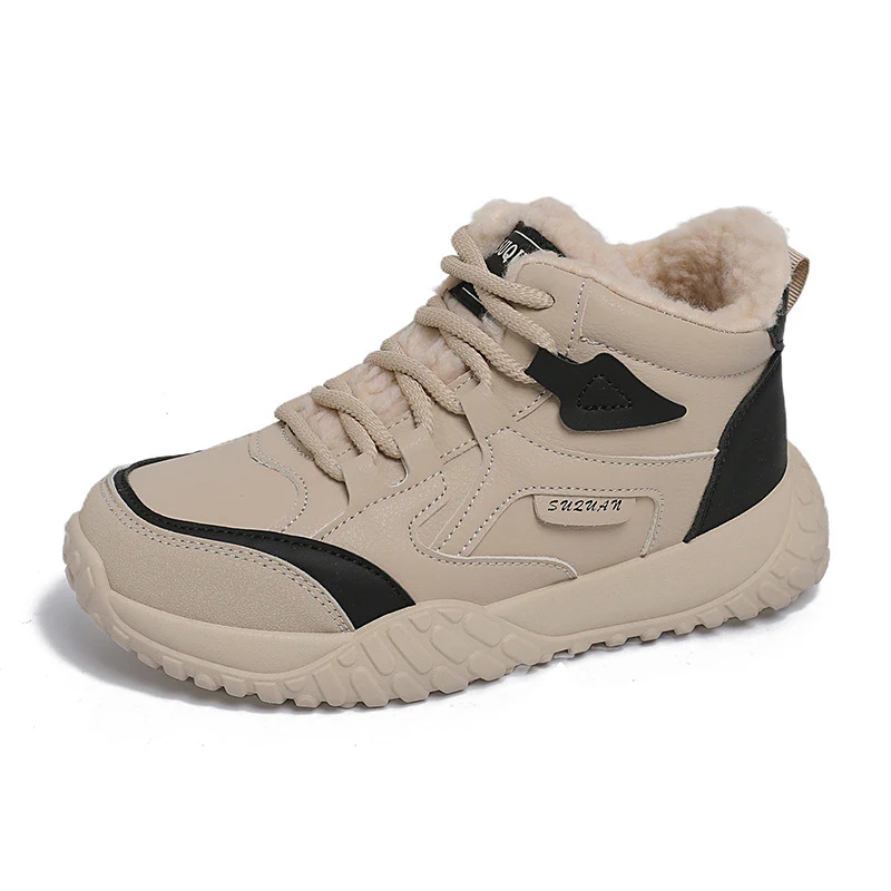 Damen Winterliche High-Top Sneakers mit weichem Innenfutter und rutschfester Sohle Heidi Mode - Image 6