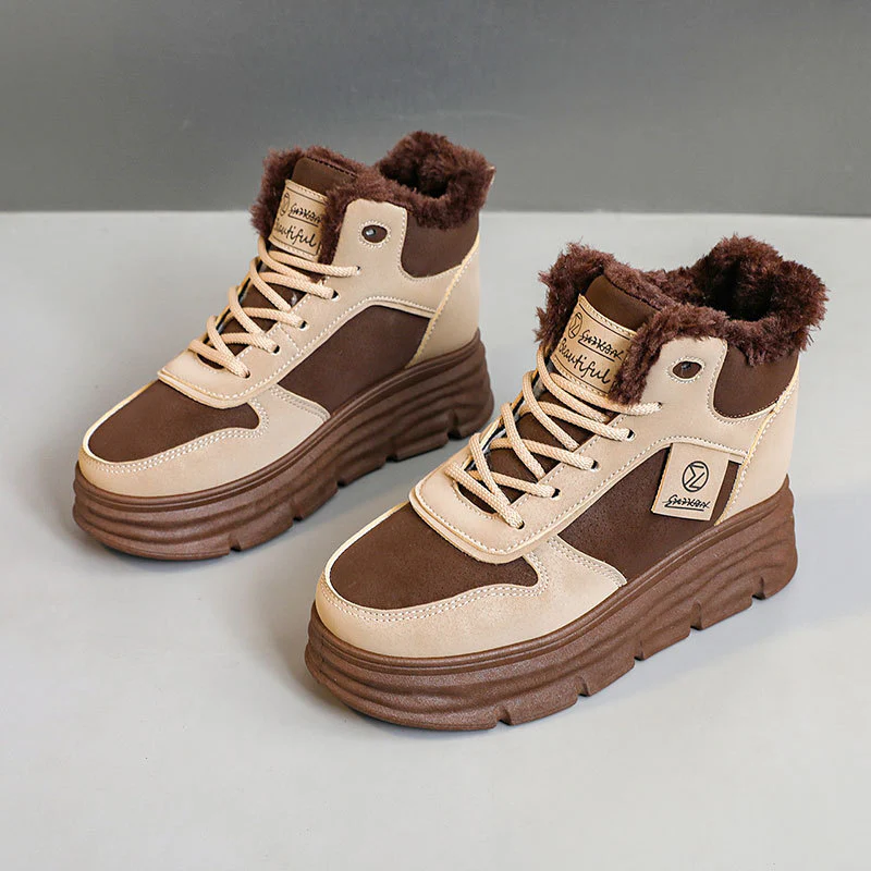 Damen Winterliche Hochstiefel mit kuscheligem Innenfutter Heidi Mode - Image 2