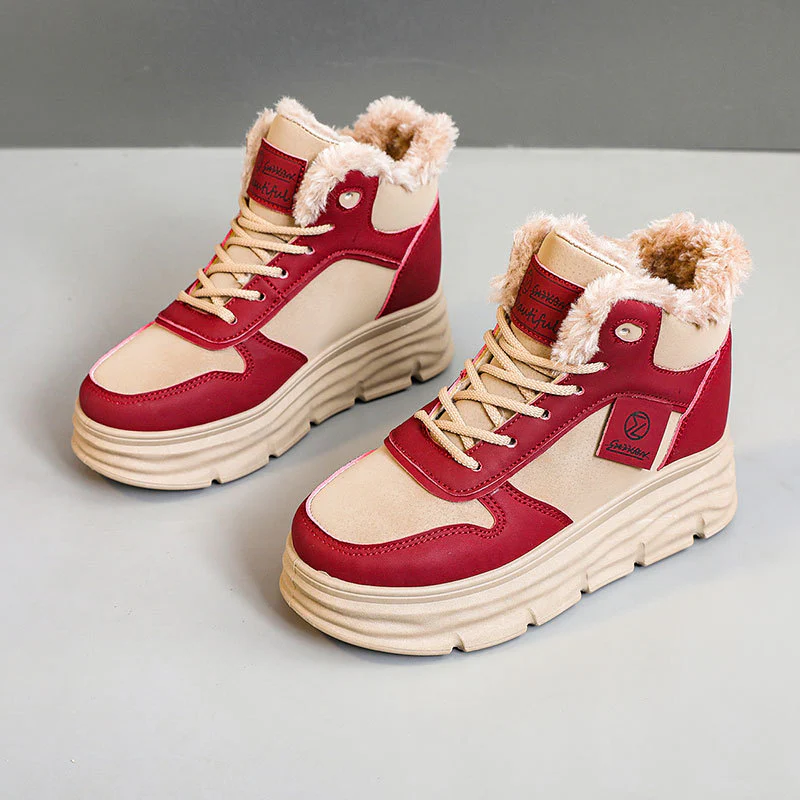 Damen Winterliche Hochstiefel mit kuscheligem Innenfutter Heidi Mode - Image 7