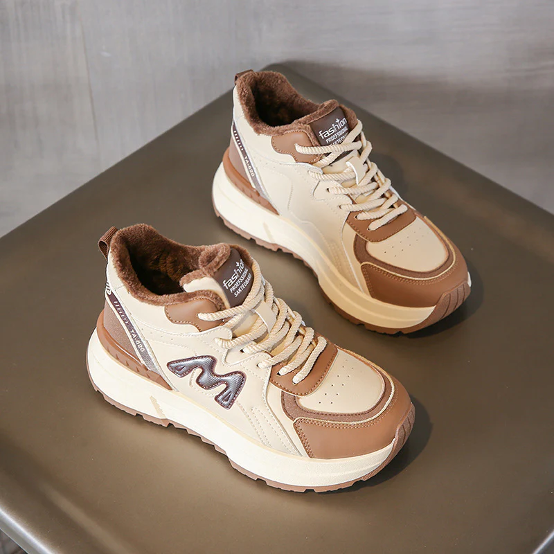 Damen Winterliche Sneaker mit kuscheligem Innenfutter und rutschfester Sohle Heidi Mode - Image 2