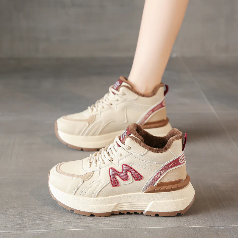 Damen Winterliche Sneaker mit kuscheligem Innenfutter und rutschfester Sohle Heidi Mode - Image 4