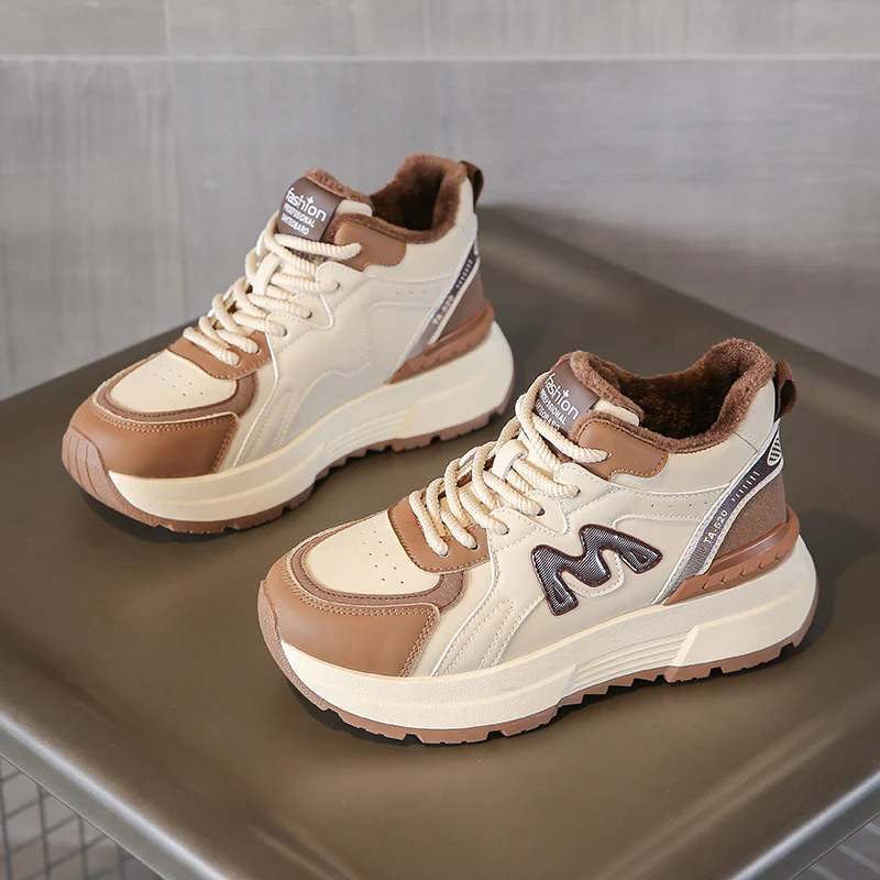 Damen Winterliche Sneaker mit kuscheligem Innenfutter und rutschfester Sohle Heidi Mode - Image 6
