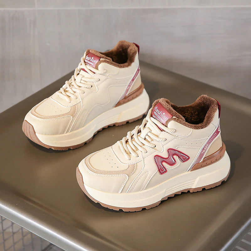 Damen Winterliche Sneaker mit kuscheligem Innenfutter und rutschfester Sohle Heidi Mode - Image 8