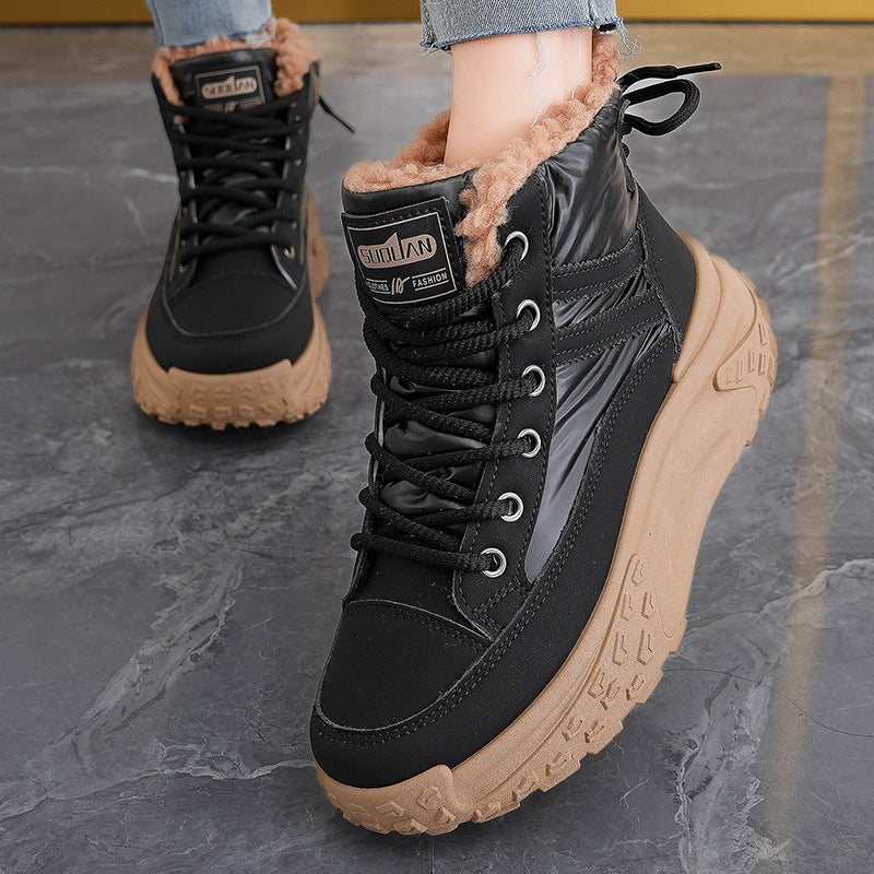 Damen Winterliche Sneakers mit hohem Schaft Heidi Mode - Image 4