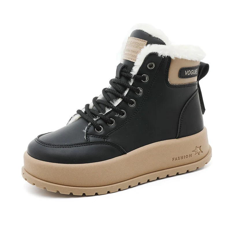 Damen Winterliche Stiefel mit kuscheligem Fleece-Futter und rutschfester Sohle Heidi Mode