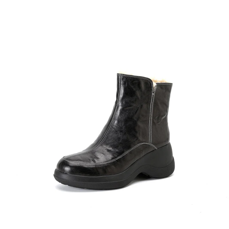 Damen Winterstiefel mit bequemem Innenfutter und rutschfester Sohle Heidi Mode - Image 6