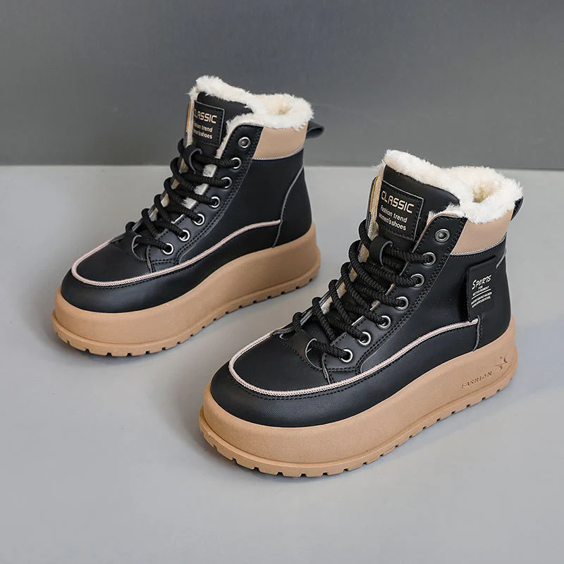 Damen Winterstiefel mit flauschigem Innenfutter und rutschfester Sohle Heidi Mode - Image 8
