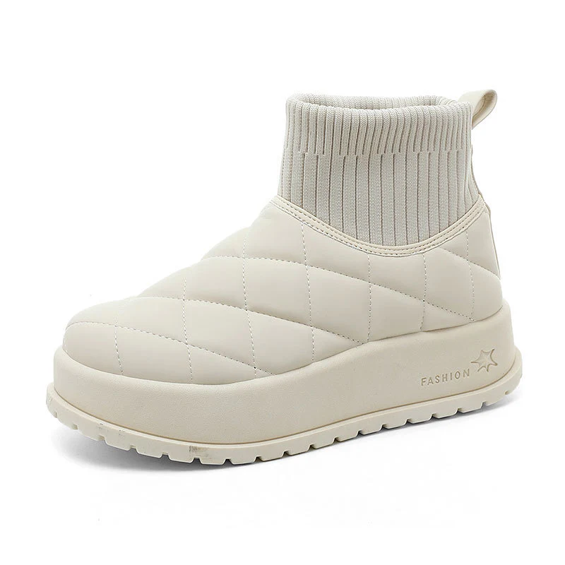 Damen Winterstiefel mit isolierendem Fleece-Innenfutter und rutschfester Sohle Heidi Mode - Image 5