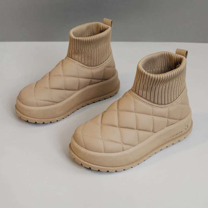 Damen Winterstiefel mit isolierendem Fleece-Innenfutter und rutschfester Sohle Heidi Mode - Image 6