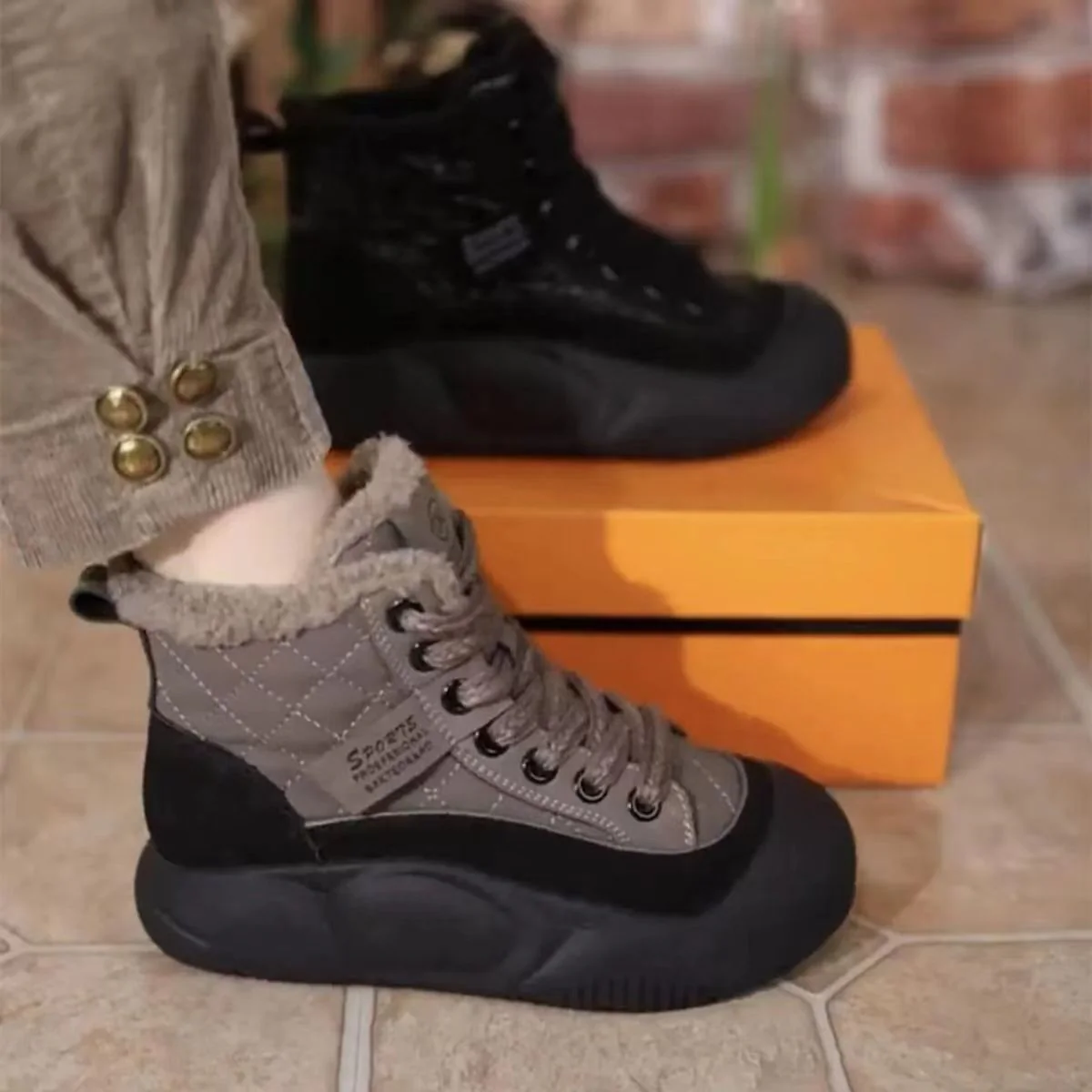 Damen Winterstiefel mit kuscheligem Innenfutter und rutschfester Sohle Heidi Mode - Image 4