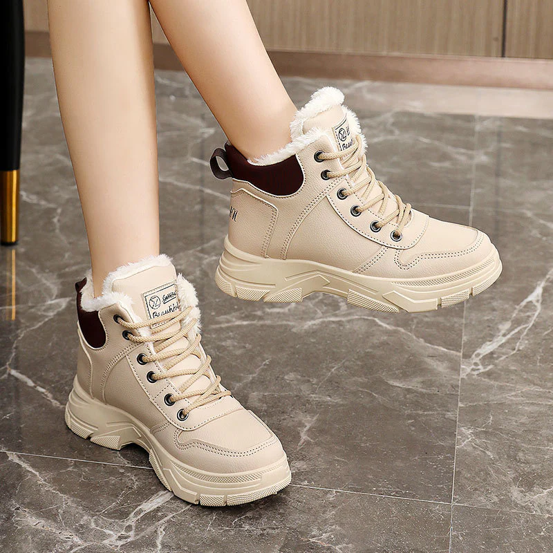 Damen Winterstiefel mit kuscheligem Innenfutter und strapazierfähiger Sohle Heidi Mode