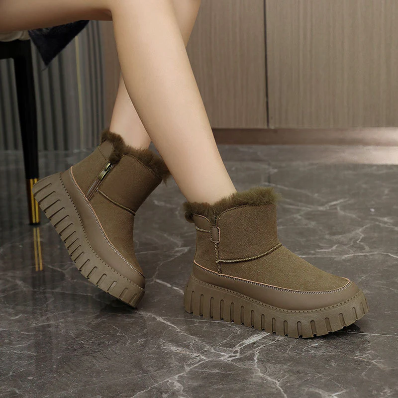 Damen Winterstiefel mit luxuriösem Kunstfell und rutschfester Sohle Heidi Mode - Image 3