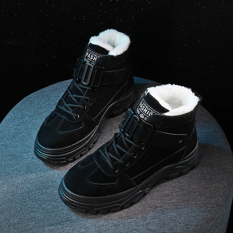 Damen Winterstiefel mit robustem Profil und kuscheligem Innenfutter Heidi Mode - Image 6