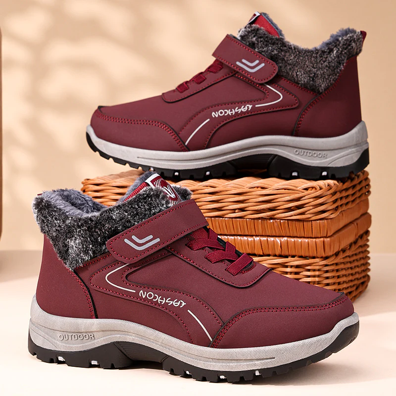 Damen Winterstiefel mit wärmendem Innenfutter und rutschfester Sohle Heidi Mode