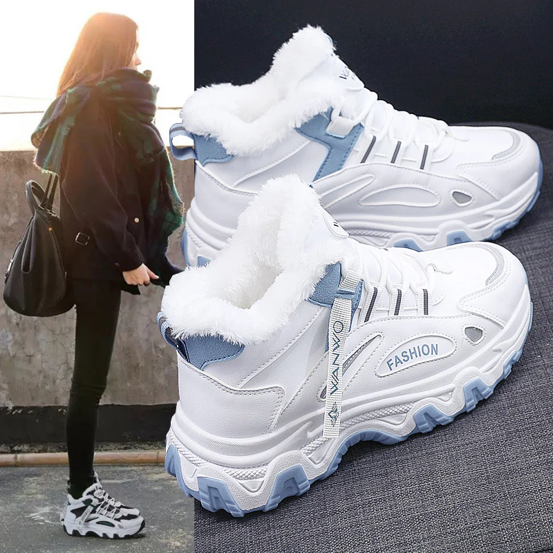 Damen Winterstiefel mit wärmespeicherndem Fleece-Innenfutter Heidi Mode