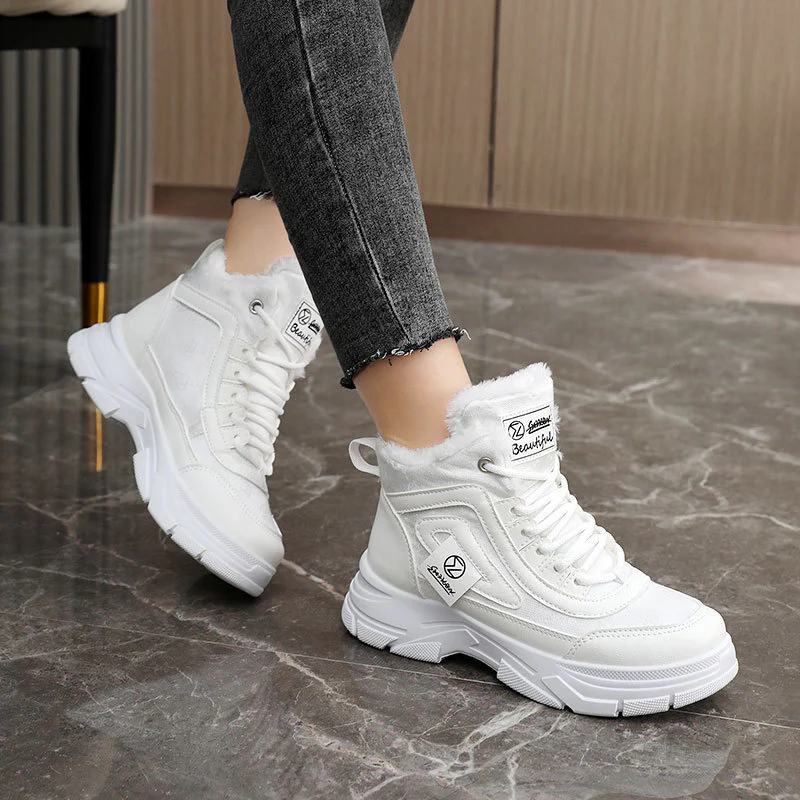 Damen Winterstiefel mit weichem Fleece-Futter und rutschfester Sohle Heidi Mode - Image 4