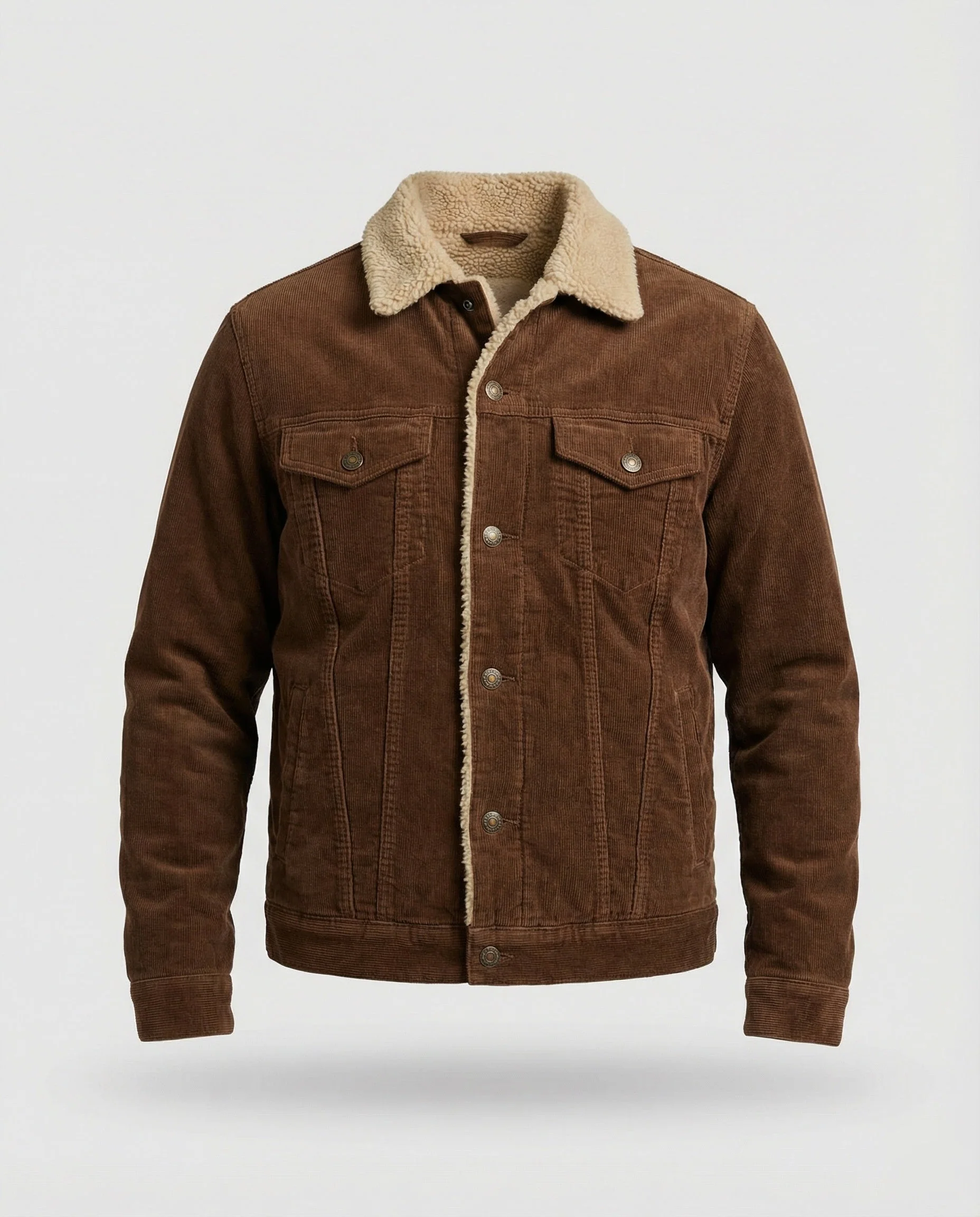 Elegante Cord Herrenjacke - Image 3