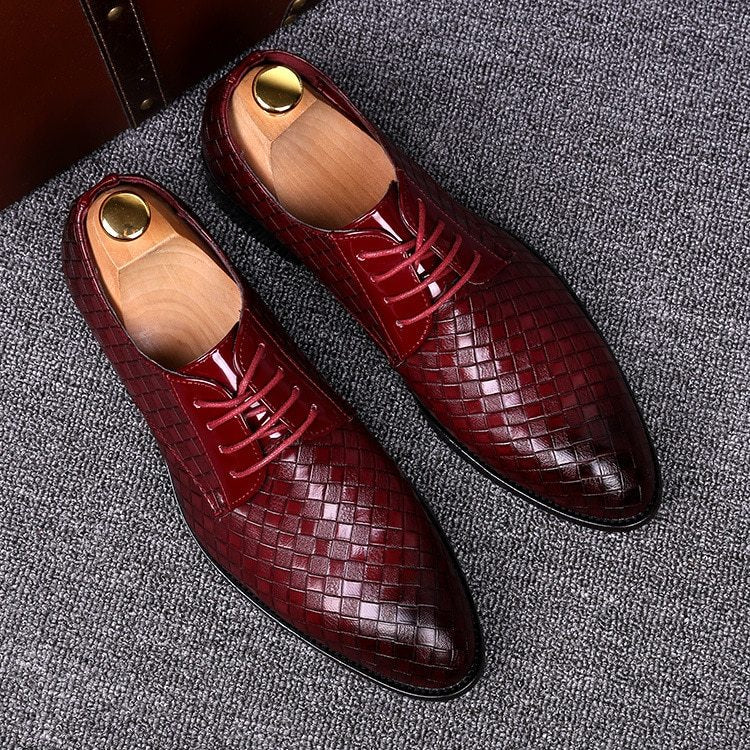 Elegante Leder Herren Schnürschuhe Heidi Mode - Image 4