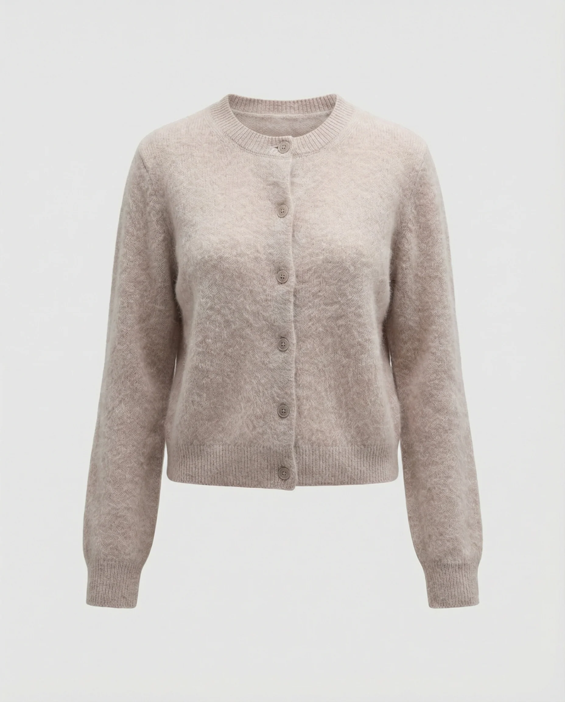 Eleganter Damen Strickcardigan aus weichem gebürstetem Kaschmir für den Herbst - Image 5