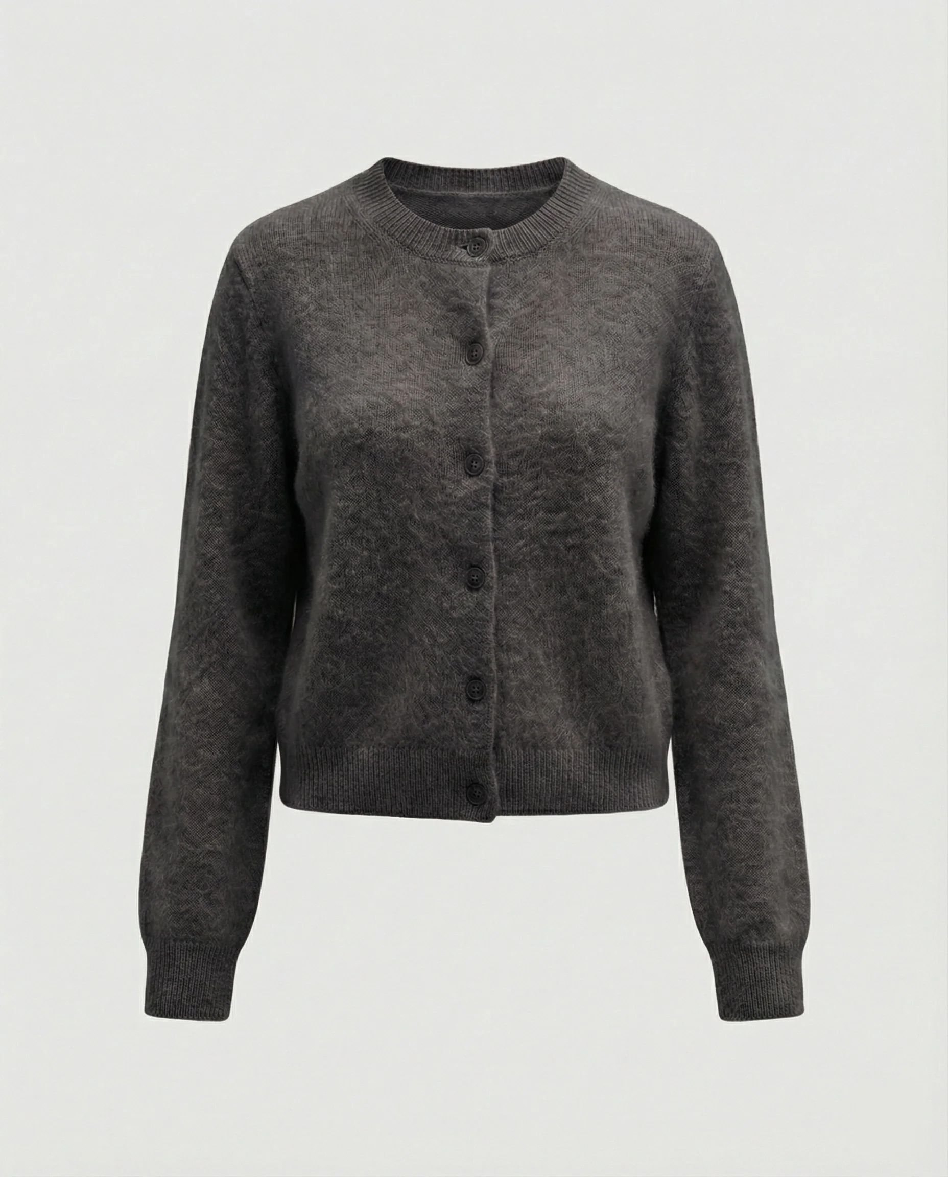 Eleganter Damen Strickcardigan aus weichem gebürstetem Kaschmir für den Herbst - Image 7