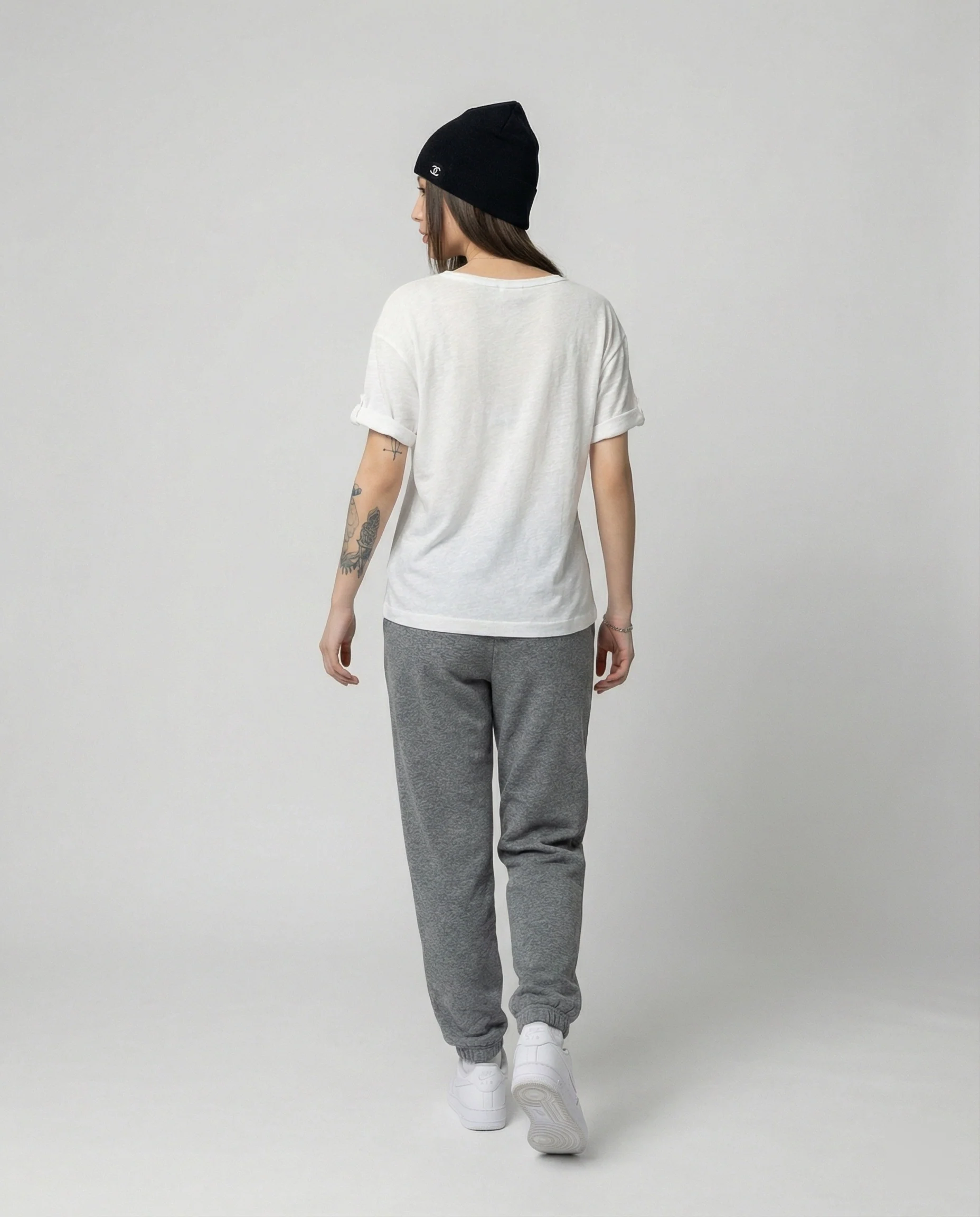 Elegantes Damen V-Ausschnitt T-Shirt Kurzarm Slim Fit Casual Oberteil - Image 4