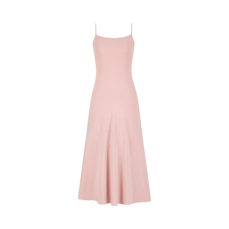 Elegantes Trägerkleid Slimming Baumwolle Maxikleid Damen Sommer - Image 6