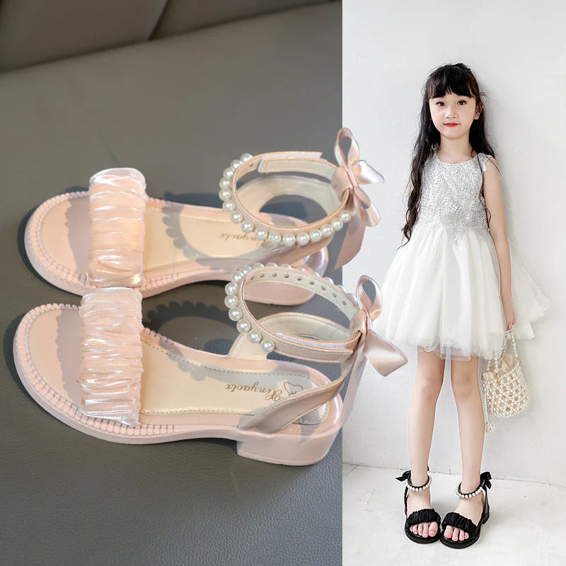 Damen Elegante Perlen-Besetzte Knöchelriemen Sandalen Heidi-Mode - Image 6