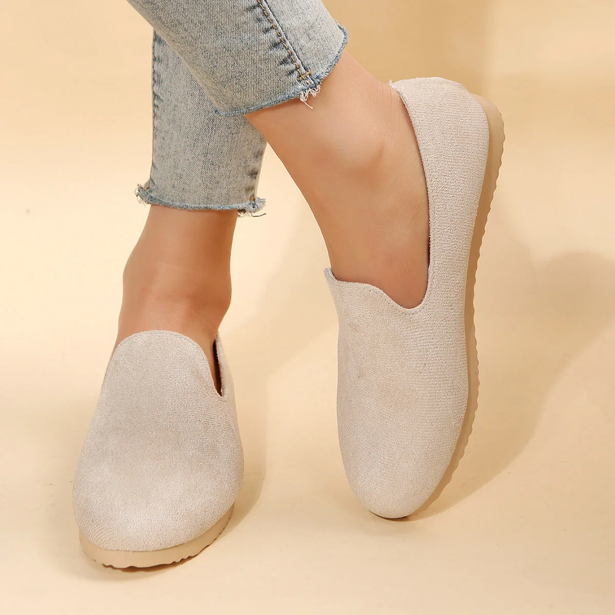 Damen Slip-On Freizeit Slipper mit Bequemer Fußbett Heidi-Mode - Image 3