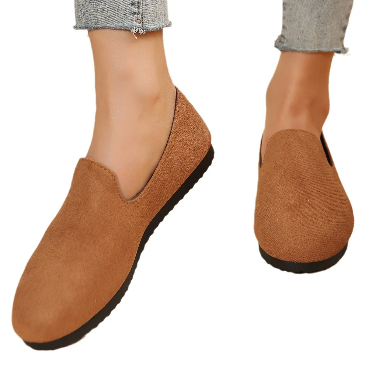 Damen Slip-On Freizeit Slipper mit Bequemer Fußbett Heidi-Mode - Image 5