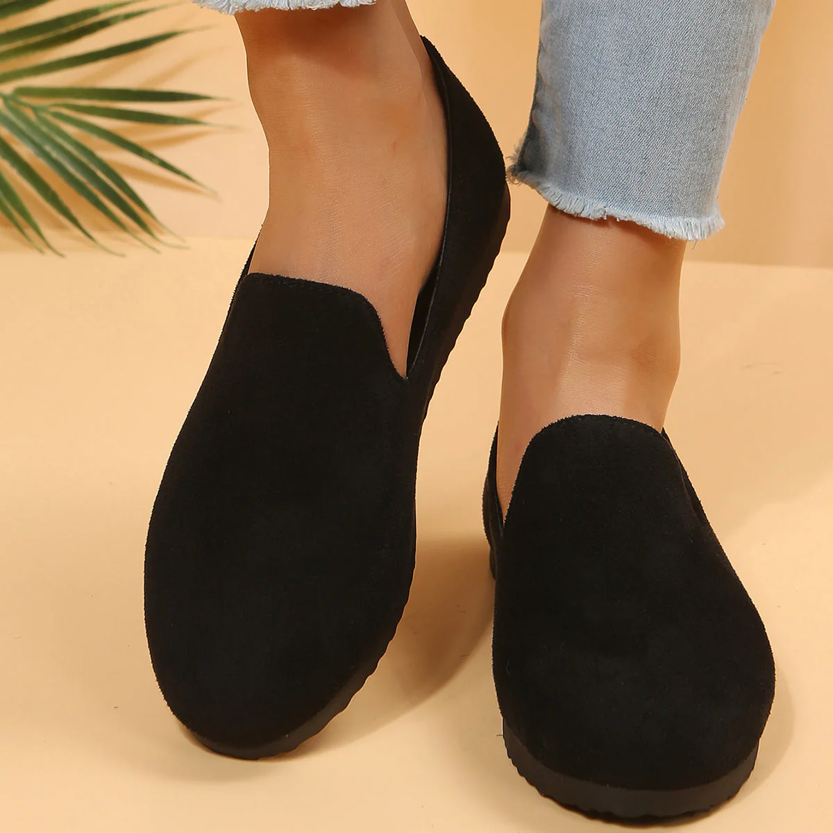 Damen Slip-On Freizeit Slipper mit Bequemer Fußbett Heidi-Mode - Image 9