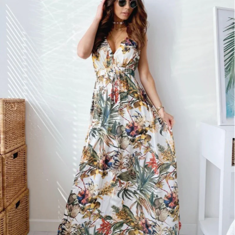 Elegantes Tropical Maxi Kleid für Damen Heidi-Mode - Image 6