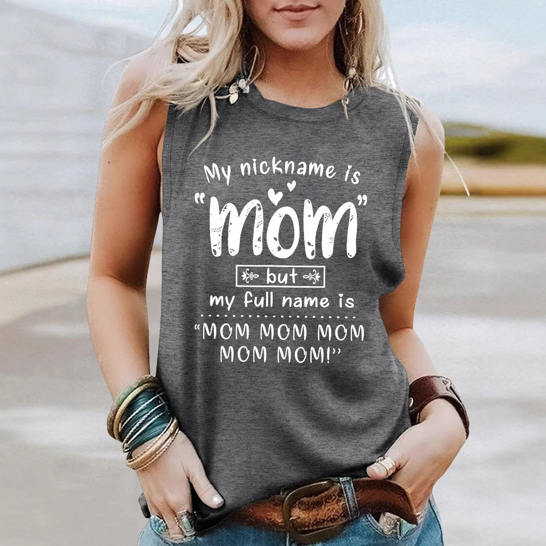 Frauen Verspielt Grafik Tanktop Heidi-Mode - Image 2